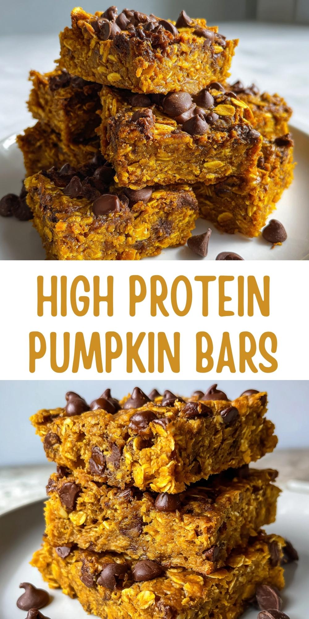 Flip the Script: Easy High-Protein Pumpkin Bars for Any Meal